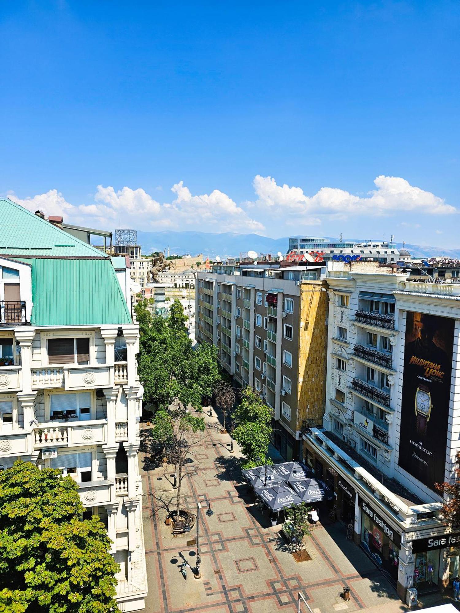 Rooftop Apartment At Mainsquare สโกเปีย ภายนอก รูปภาพ